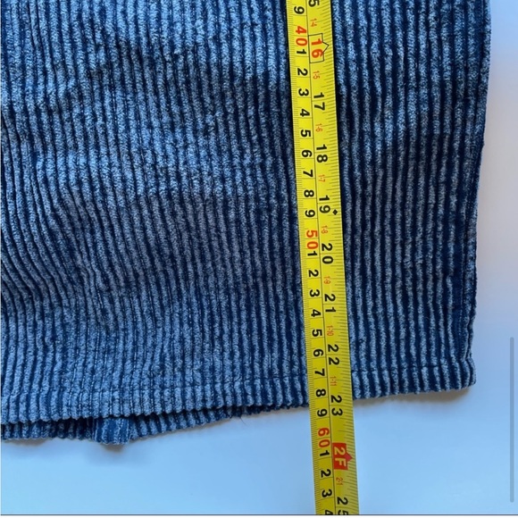 Small Blue Corduroy Skirt - Picture 7 of 7